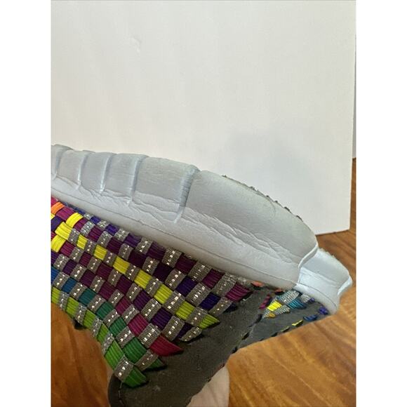 Corkys Joann Featherlite SlipOn Comfort Sneaker Rainbow Stretch Weave Women‎ 9 - Picture 16 of 16